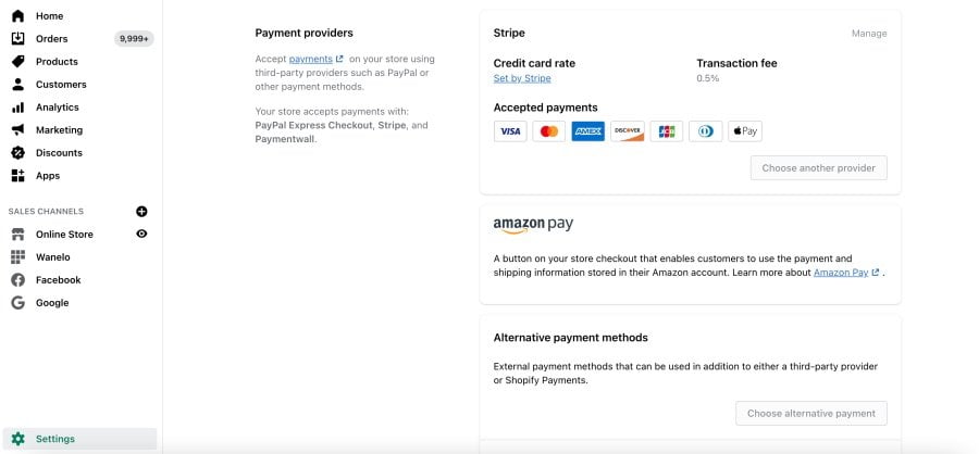 shopify-store-payment-methods