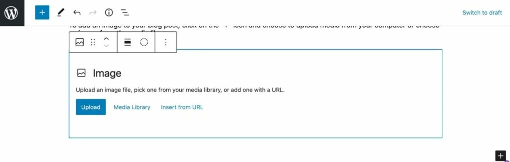 start a wordpress blog - images