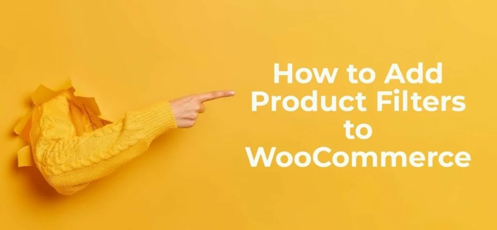 woocommerce product filters