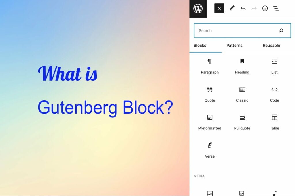 what is gutenberg block