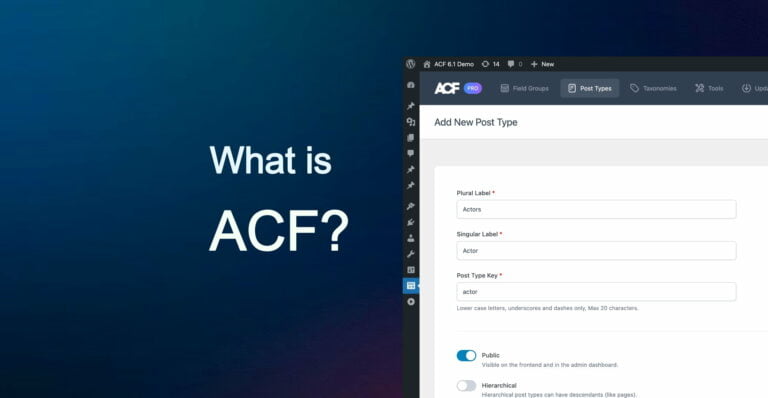 What is ACF in WordPress
