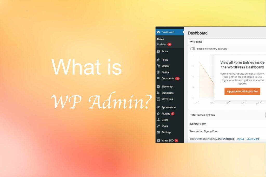 What is WordPress Admin Dashboard?