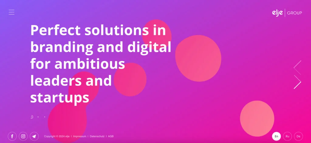 unique web design