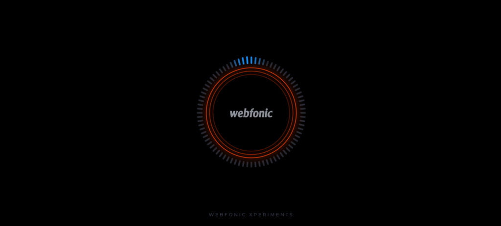 web design trend rotating animation