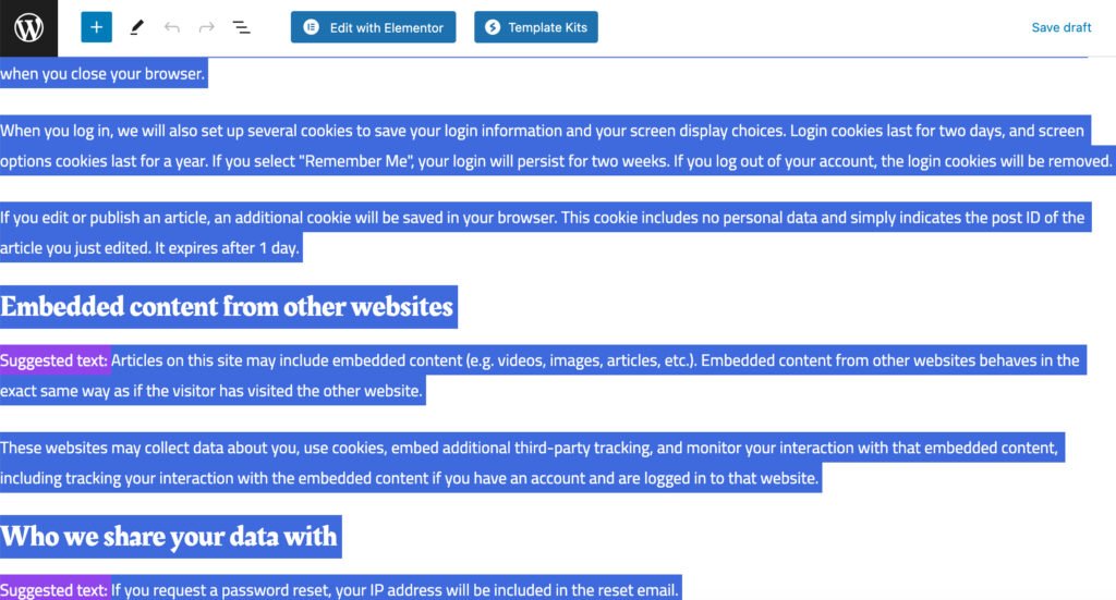 wordpress copy page