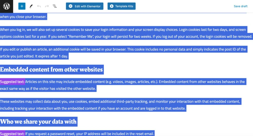 wordpress copy page