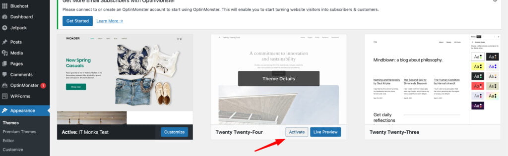 wordpress themes for business