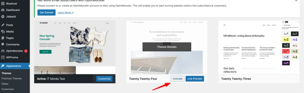 wordpress themes for business