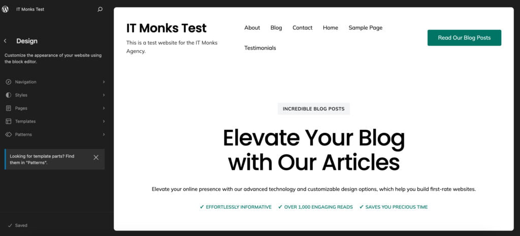 wordpress website management
