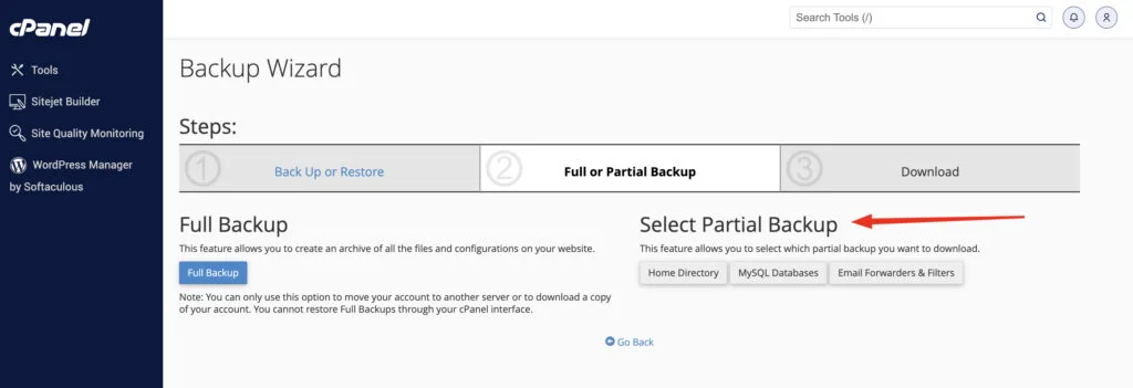bluehost wordpress automatic backup