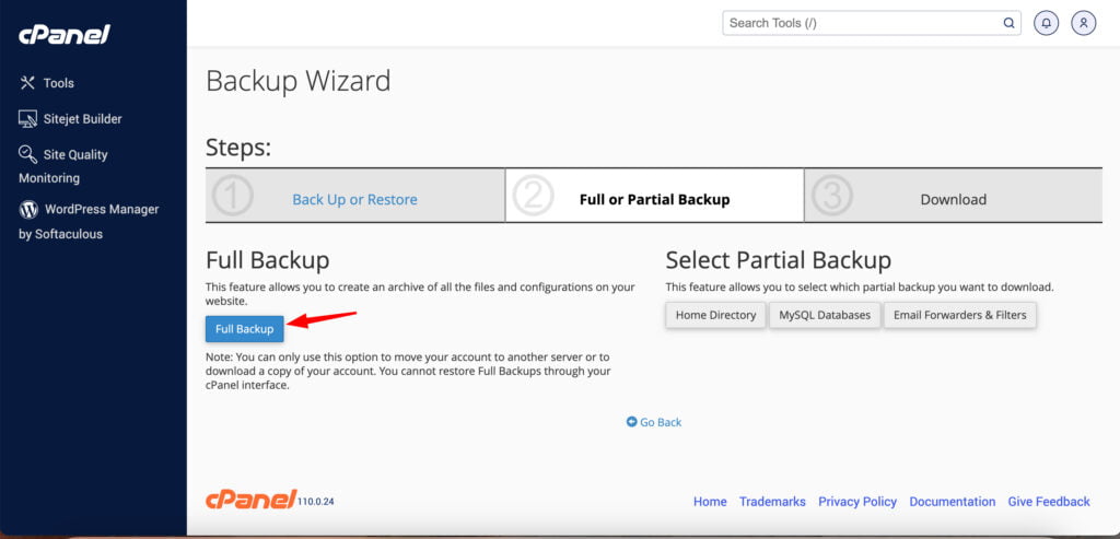 wordpress backups