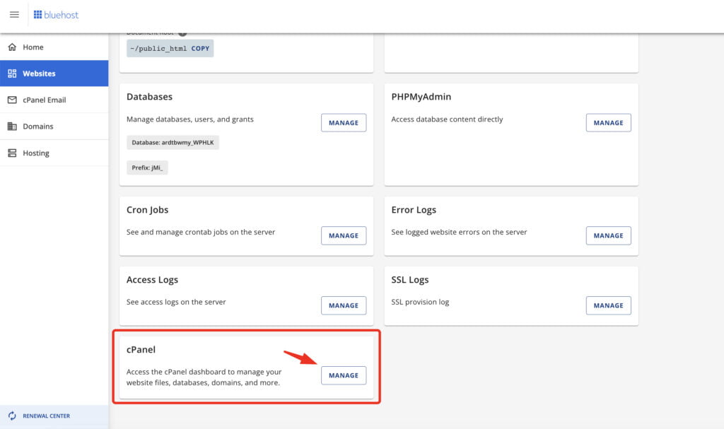 restore WordPress from backup