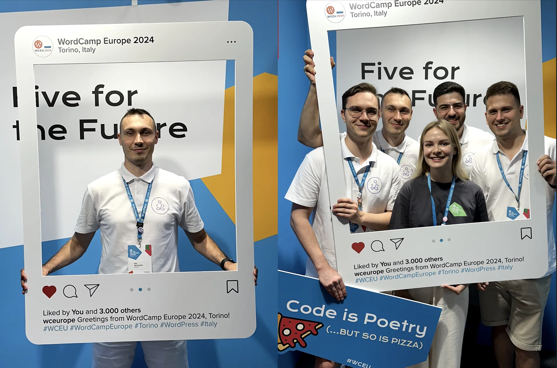 IT Monks Team at WordCamp Europe 2024