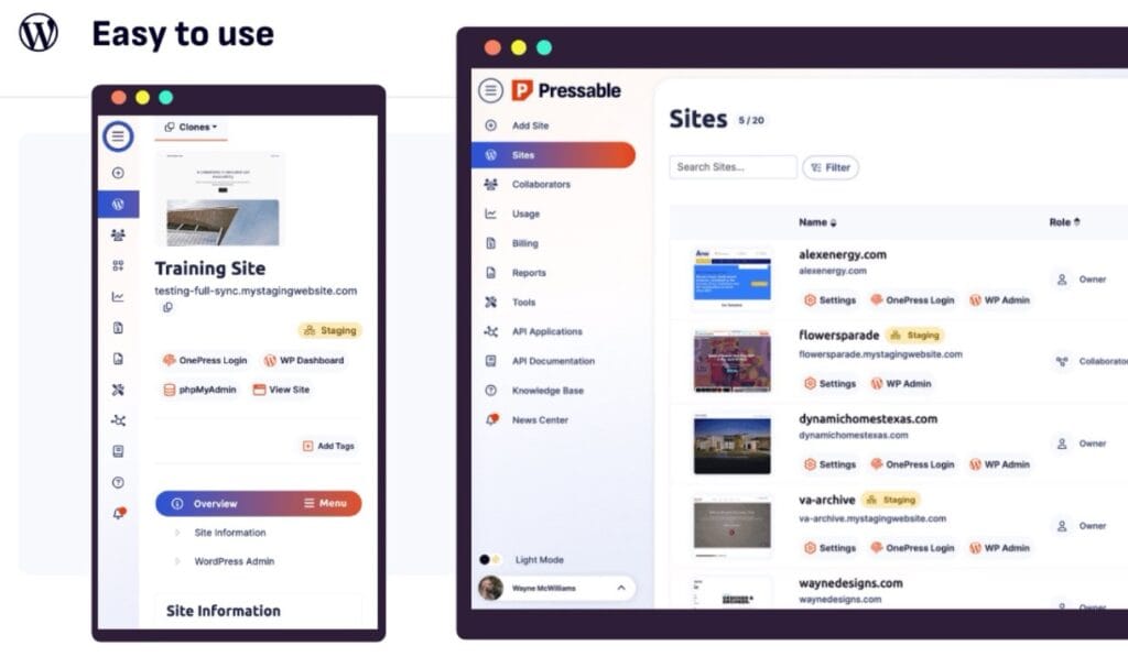 pressable vs wp engine