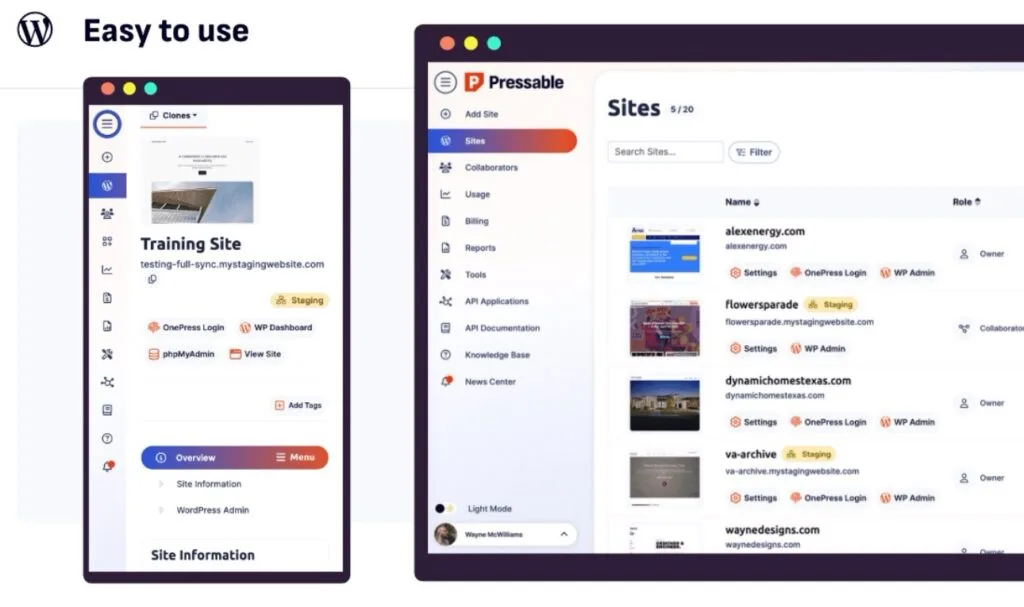 pressable vs wp engine