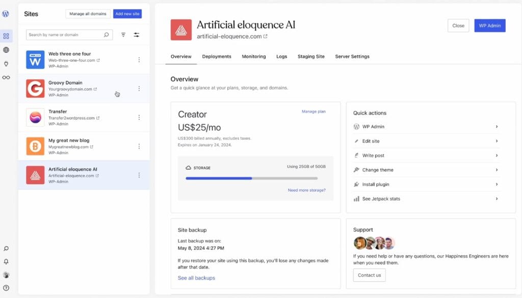 wordpress.com review