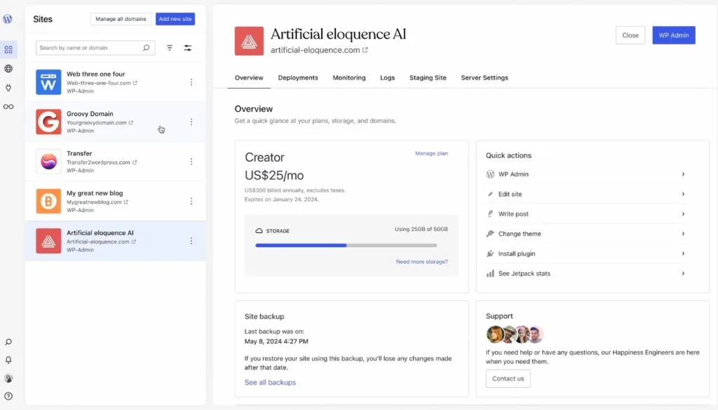 wordpress.com review