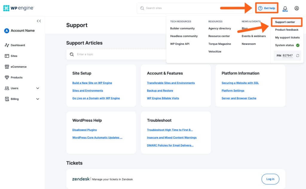 wp engine vs wordpress