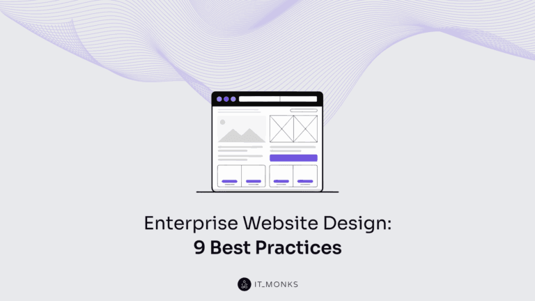 Best practices of enterprise website design