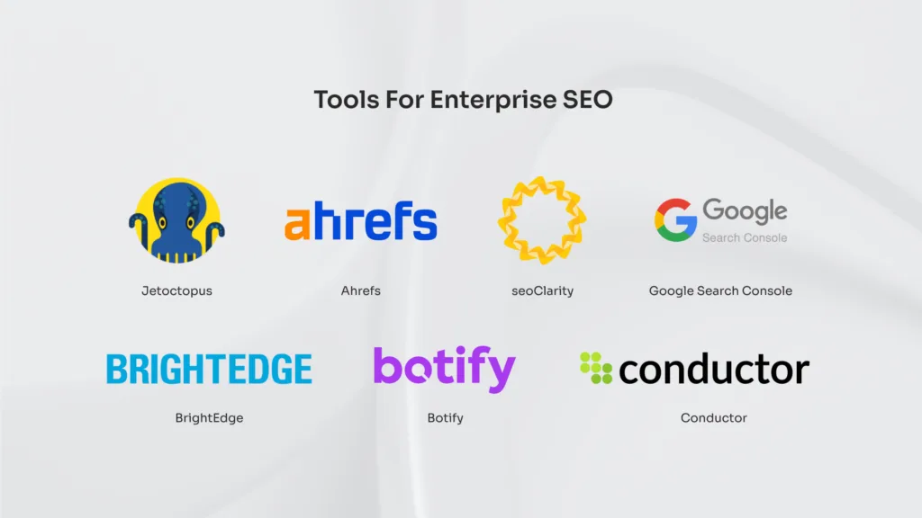 Enterprise SEO tools