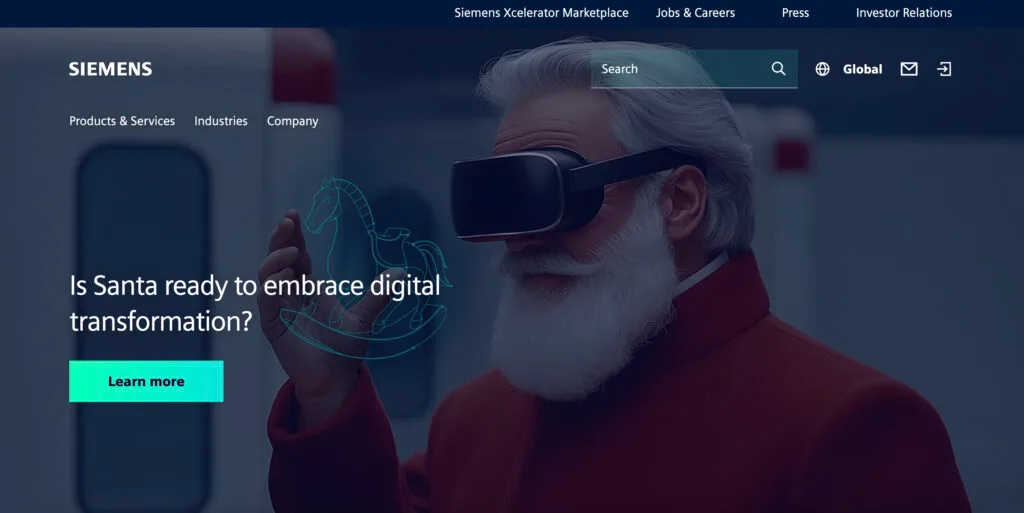 corporate websites examples
