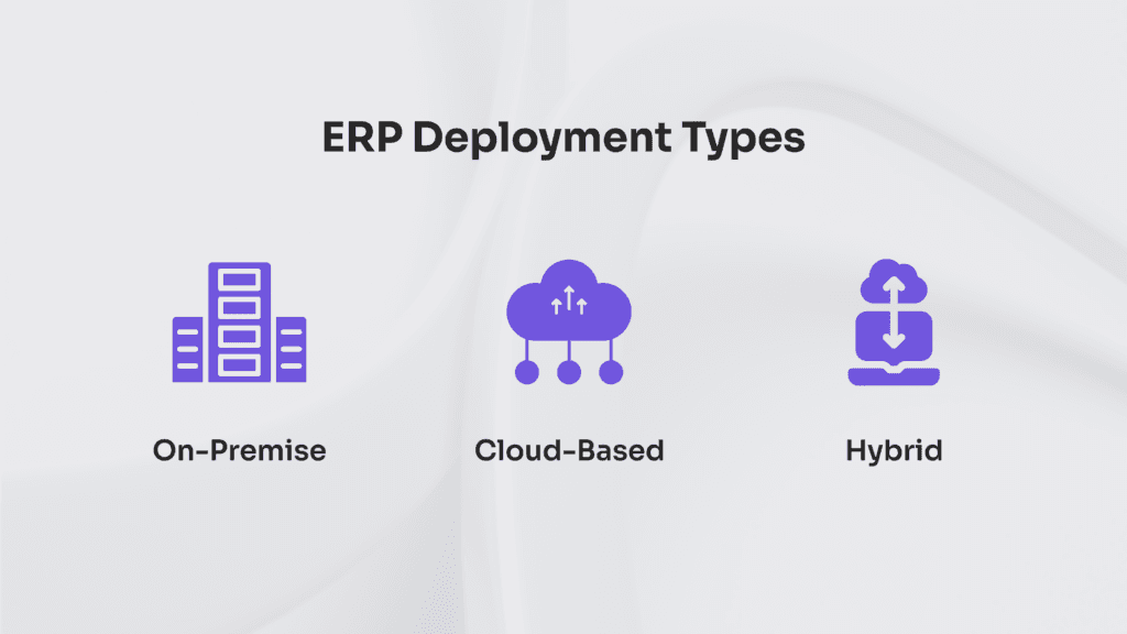 ERP Deployment Types