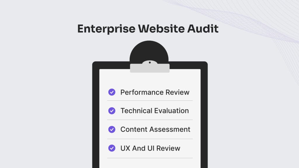 enterprise site relaunch audit