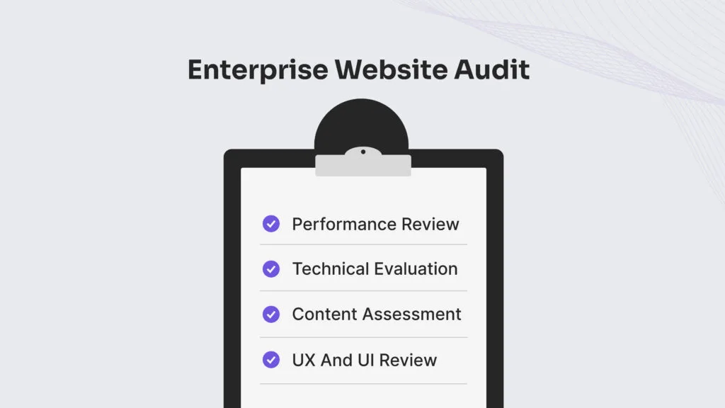 enterprise site relaunch audit