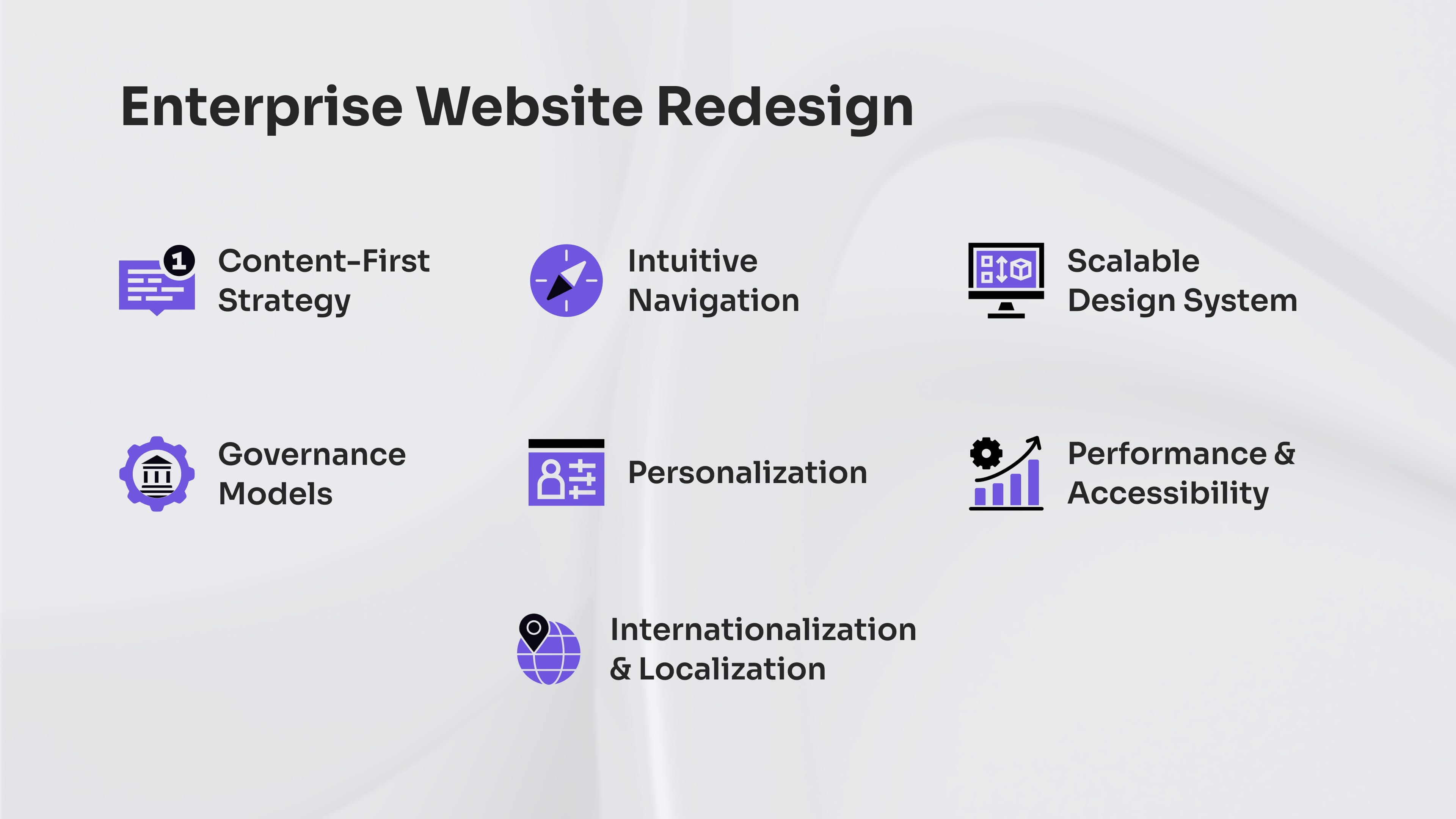enterprise web design relaunch