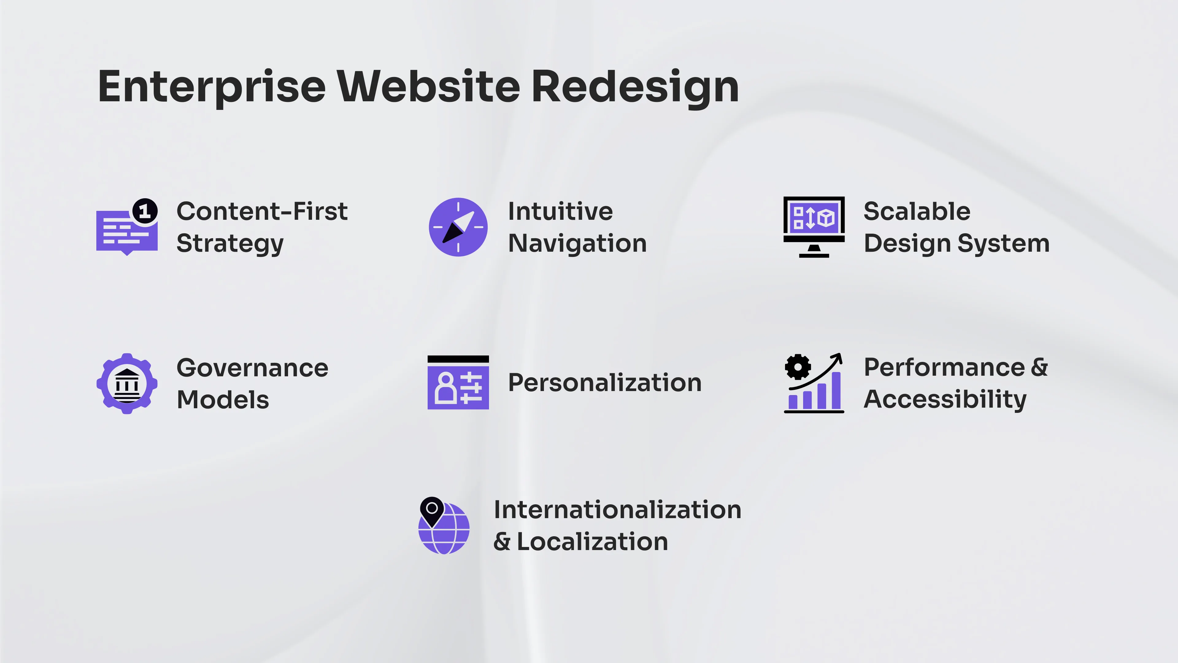 enterprise web design relaunch
