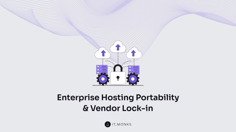 Enterprise hosting portability & vendor lock-in