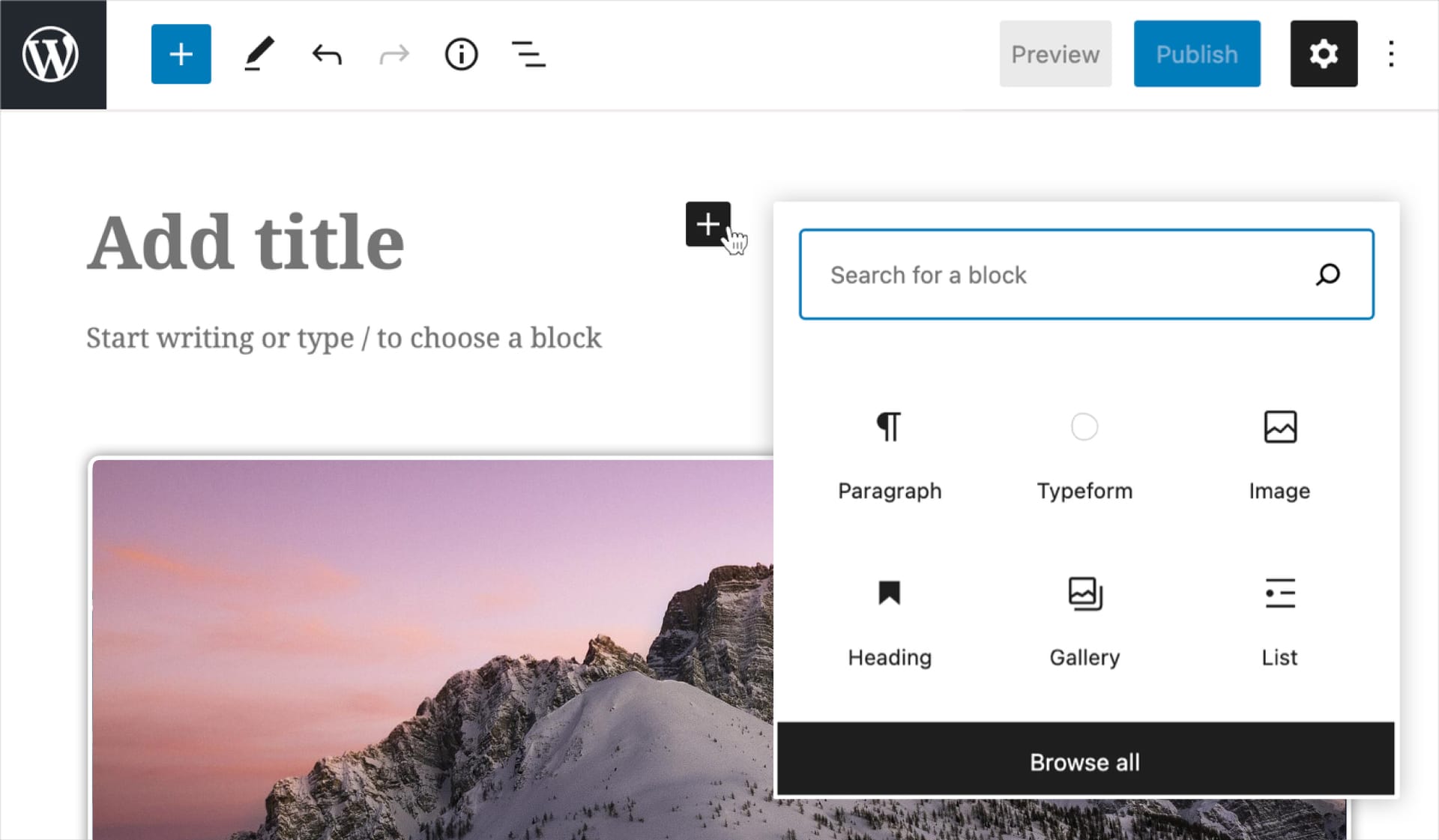 Gutenberg and Block-Based Front-End