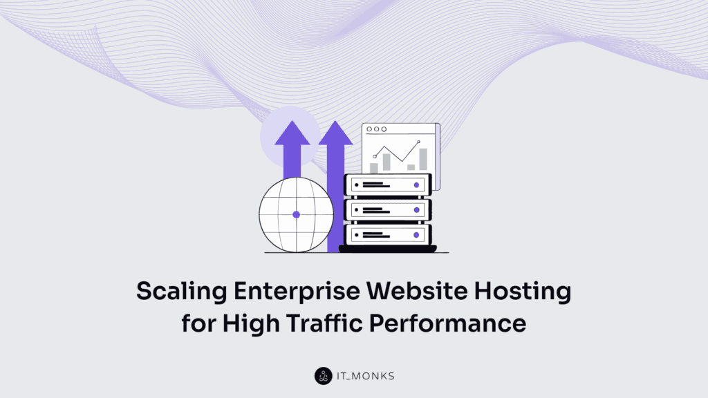 Scaling enterprise website hosting for high traffic performance