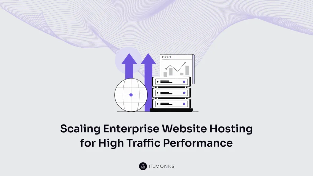 Scaling enterprise website hosting for high traffic performance