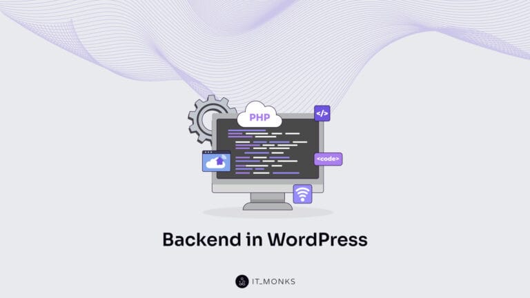 What is Backend in WordPress