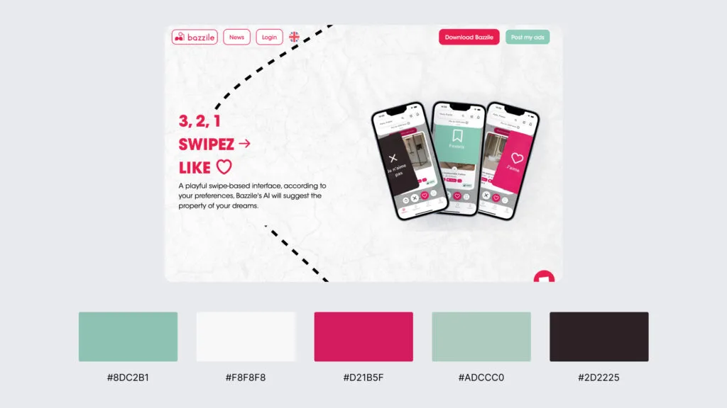 Pastel Rose, Blush & Cream Trio (bazzile.ch)