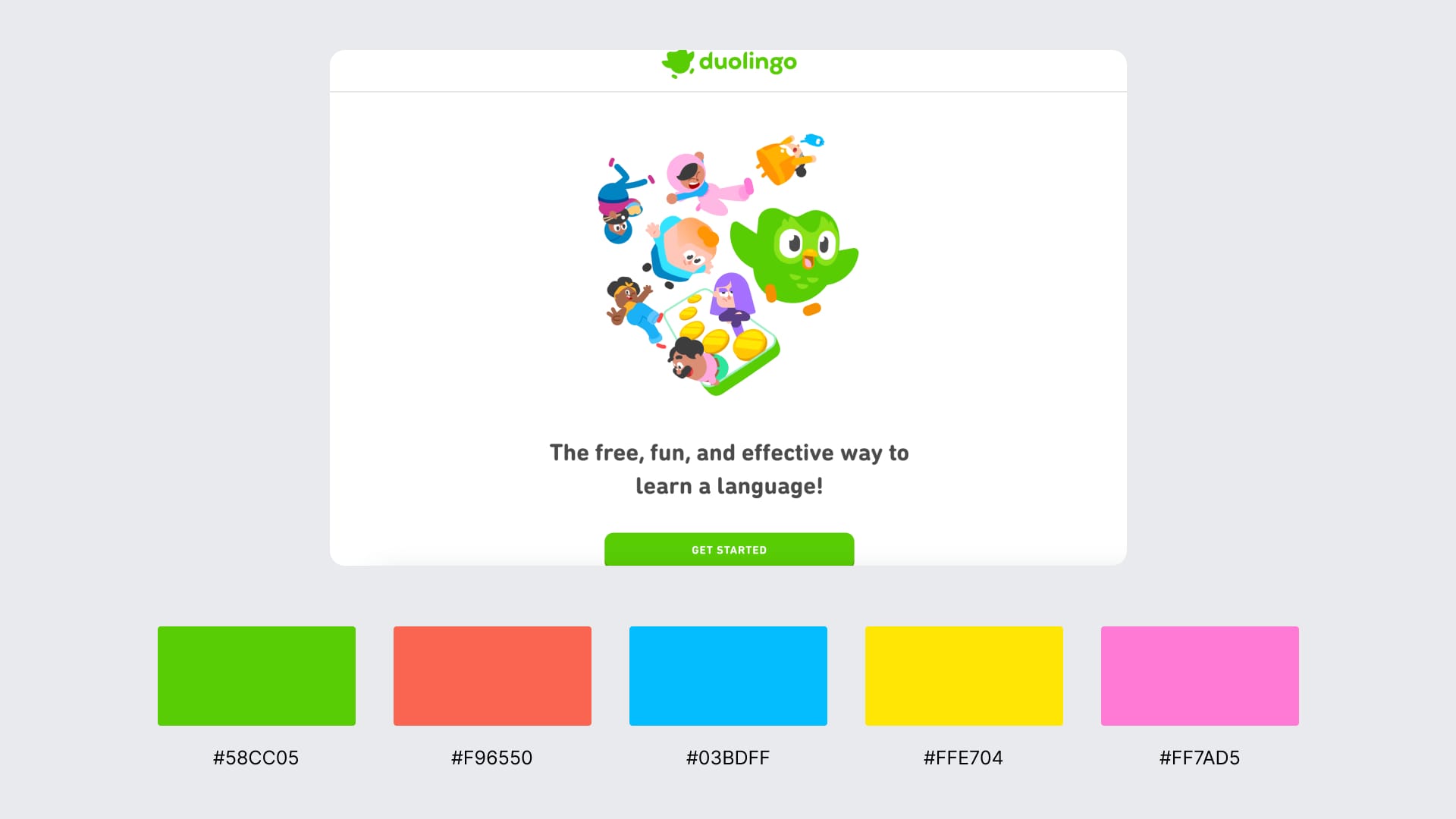 Vibrant Magenta, Indigo & Electric Cyan (duolingo.com)