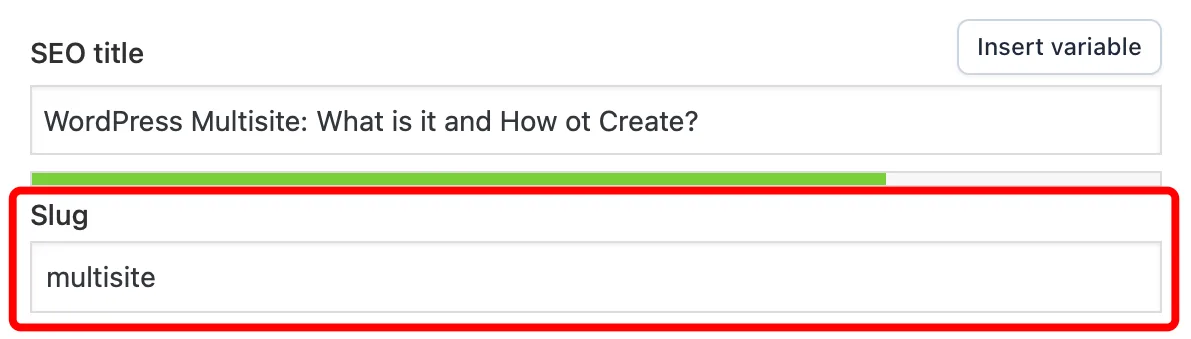 How to Change a Single Post or Page Permalink