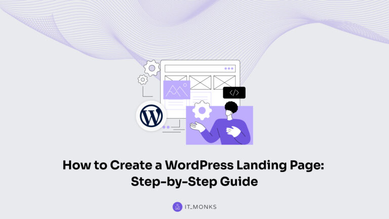 How to create a landing page in WordPress