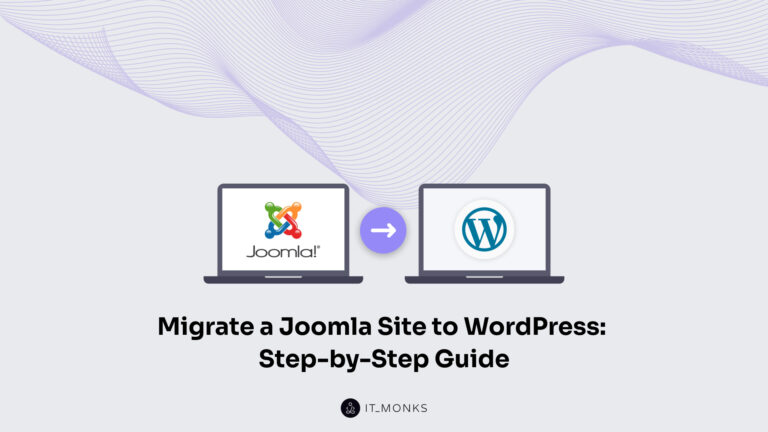 migrate Joomla to WordPress guide