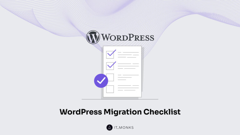 WordPress migration checklist