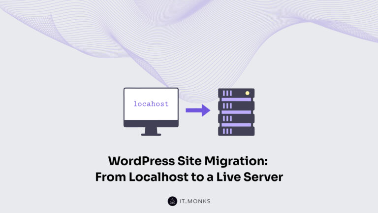 WordPress Site Migration from localhost to live server