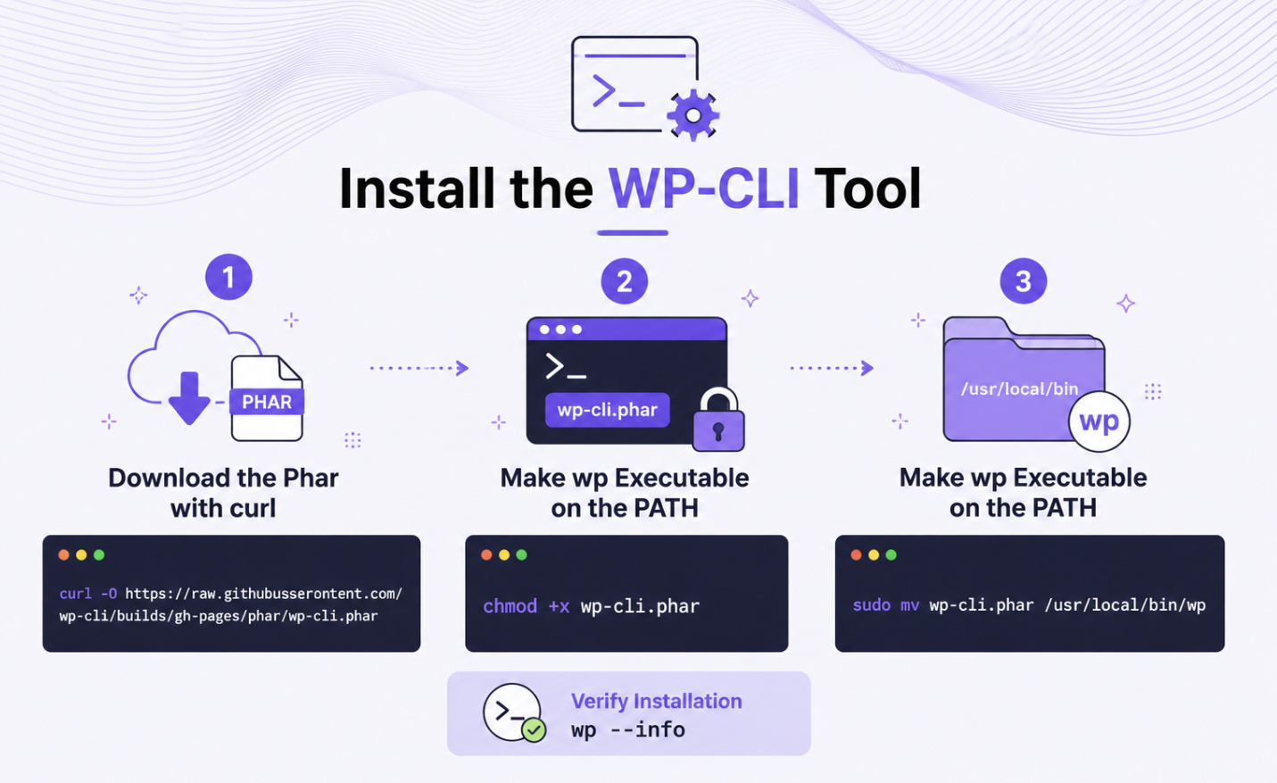 Install the WP-CLI Tool