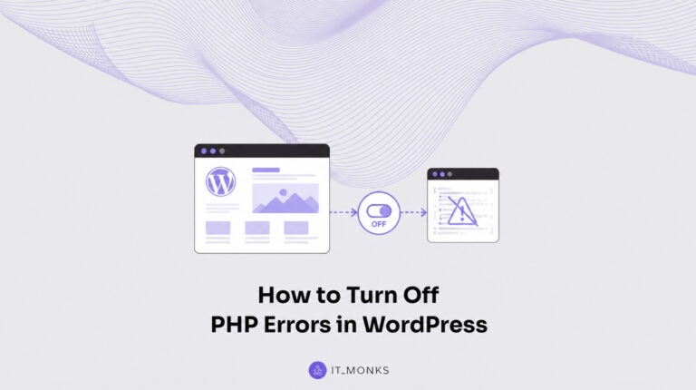 Turn Off PHP Errors in WordPress