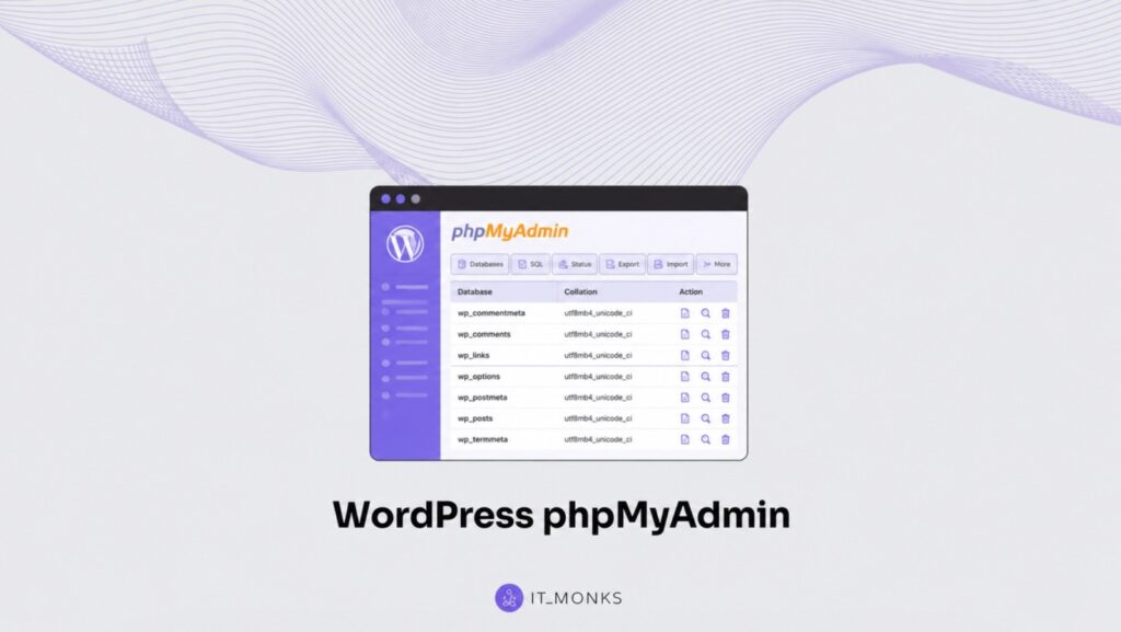 WordPress phpMyAdmin