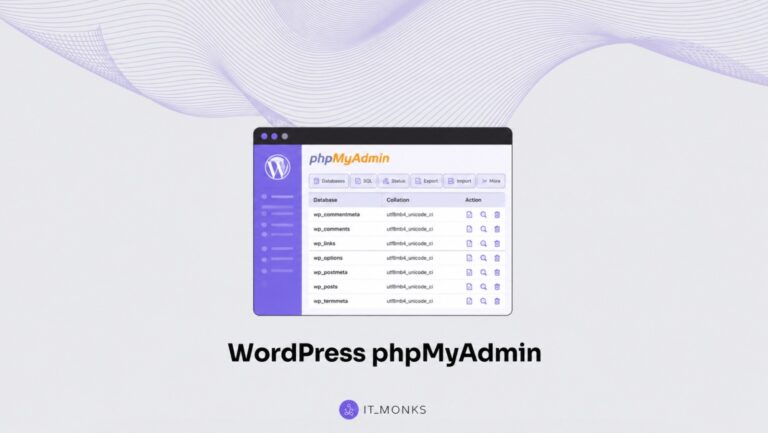 WordPress phpMyAdmin