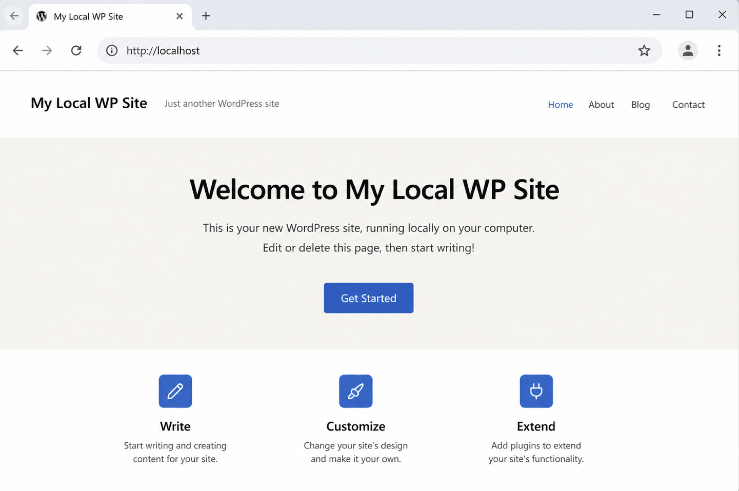 Running WordPress Locally