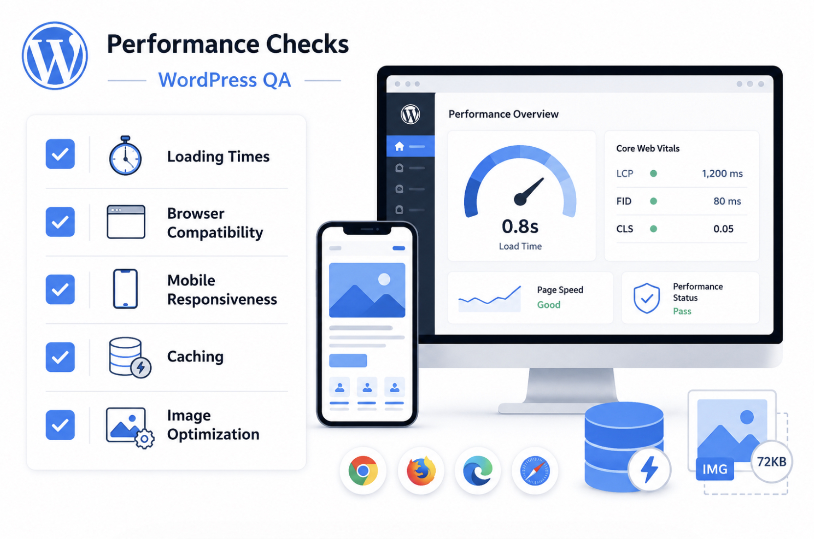 WordPress performance QA checks