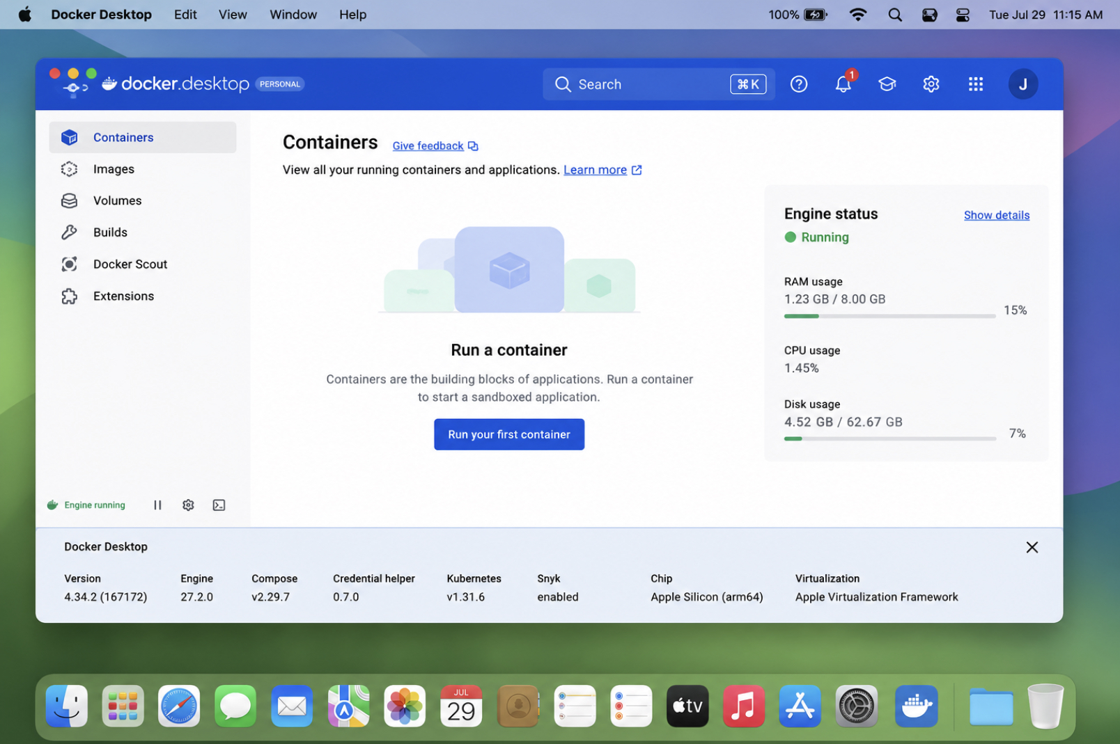 Docker Route on a Mac