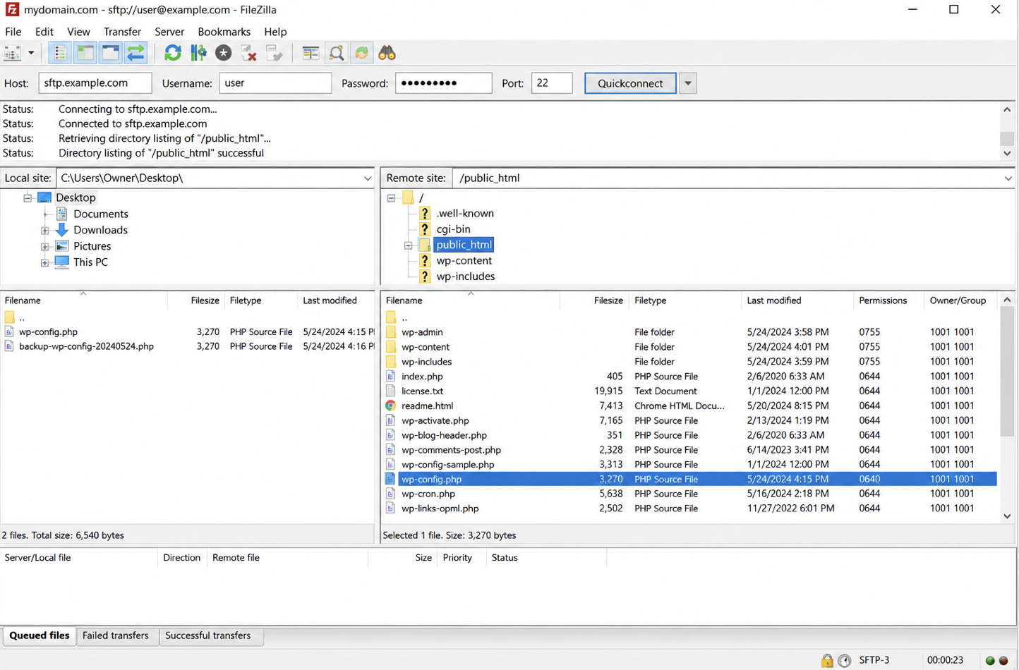 FTP/SFTP client